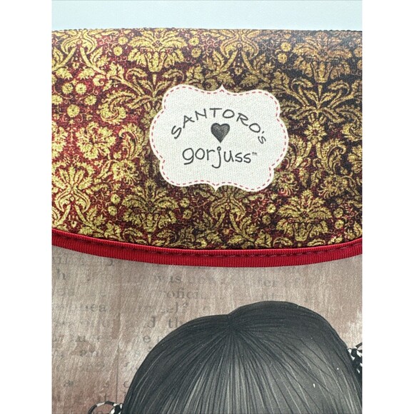 Santoro's Gorjuss iPad Tablet Computer Cover 7.5"x10" Animae Art Girl Swing Cat - Picture 3 of 12